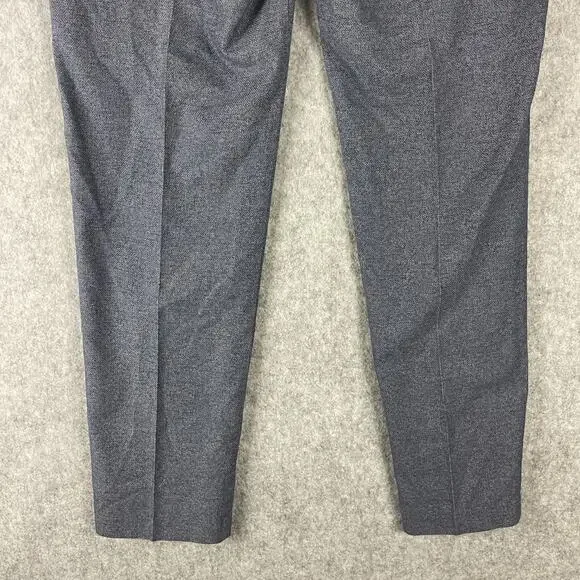 Charles Tyrwhitt Pants Mens 38x34 Blue Stretch Textured Trouser Slim Fit NEW - Picture 12 of 16